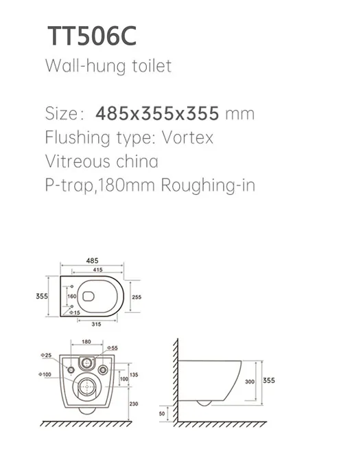 TT506C Wand-WC thumbnail 2